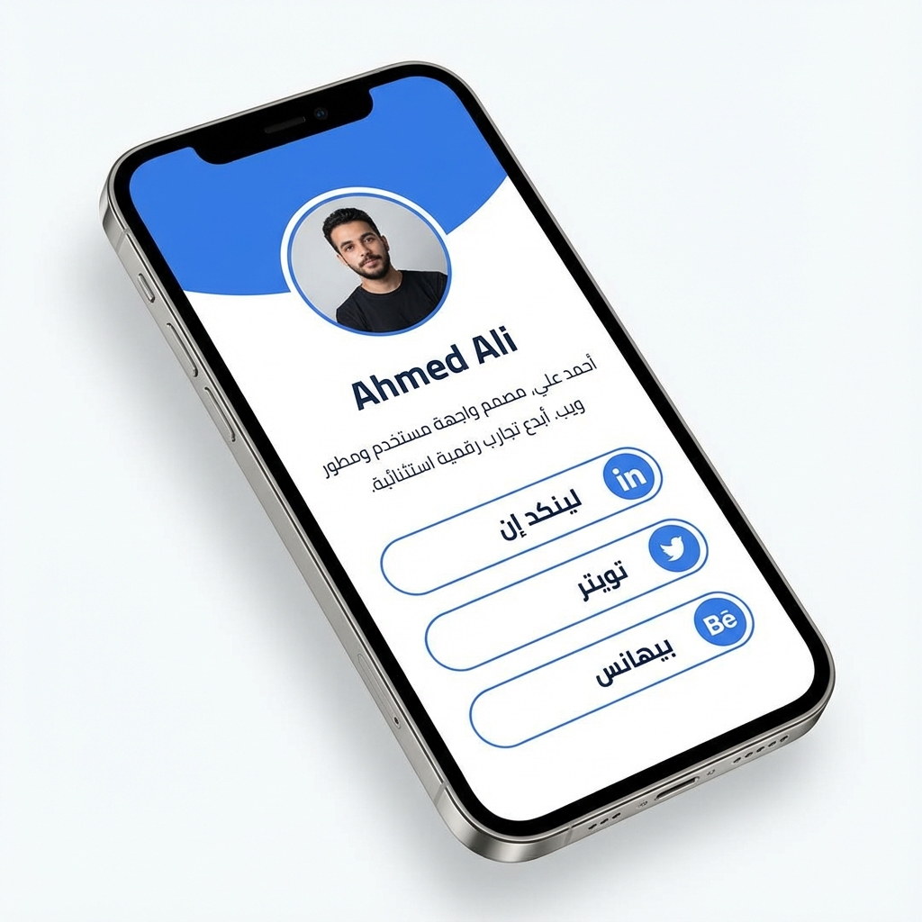 نموذج ملف شخصي